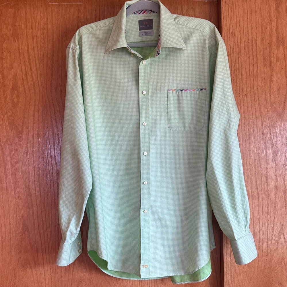 Men's Thomas Dean Shirt Like New - Picture 2 of 9